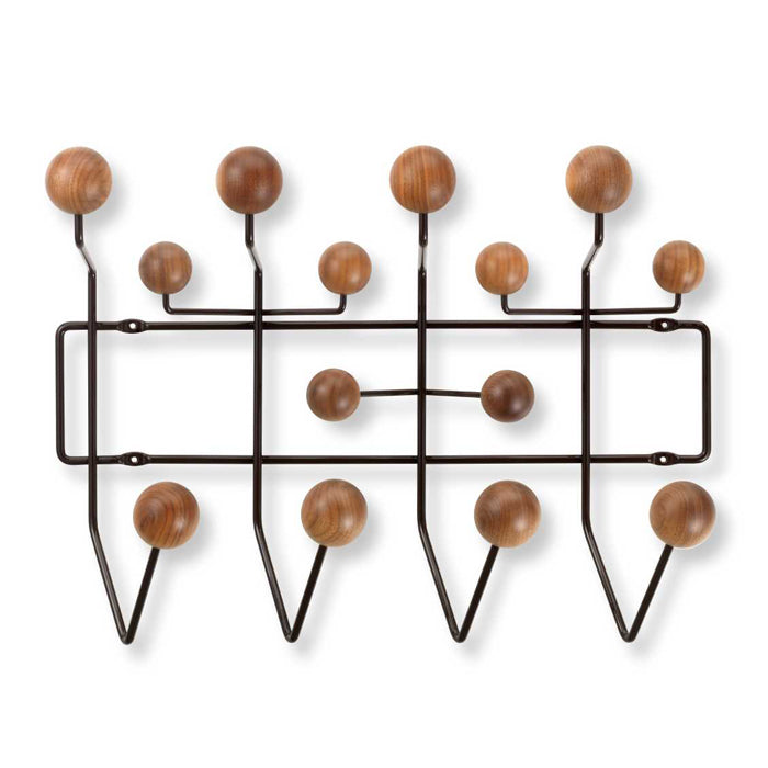 Vitra Hang it all kapstok zwart notenhout