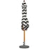 Weishäupl Klassiek parasol Block stripes zwratwit