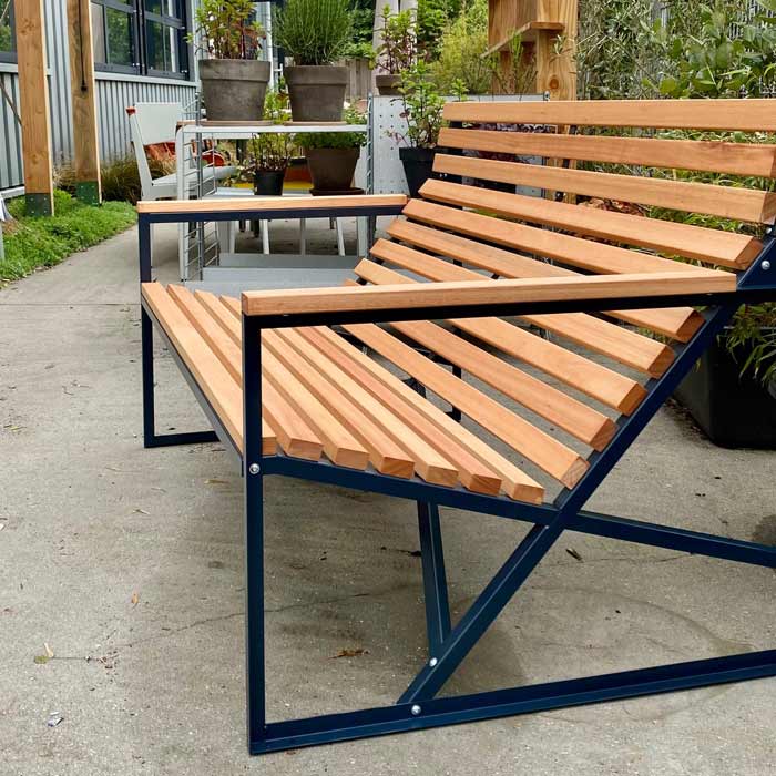 Weltevree Patio Bench blue