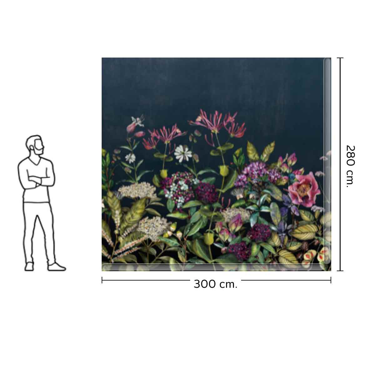 Coordonné Wild Floral Night 9500400