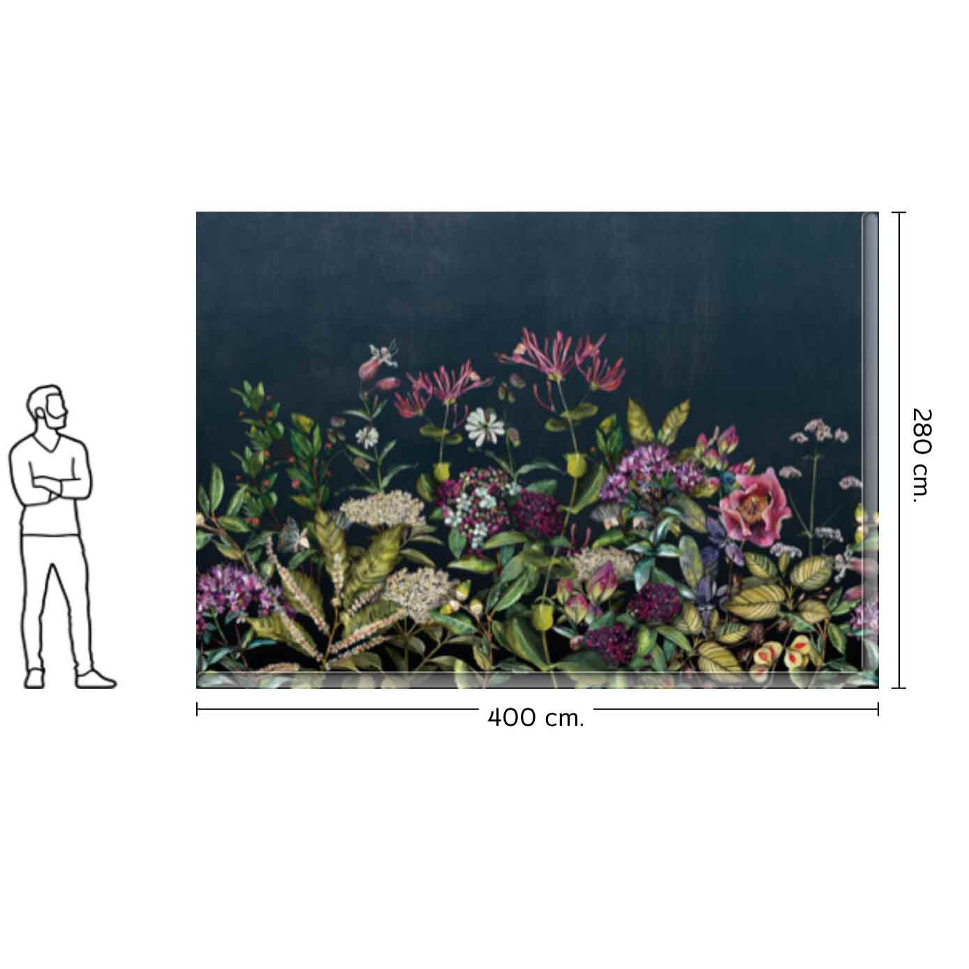 Coordonné Wild Floral Night 9500400
