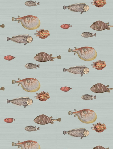 Cole & Son behang Acquario multicolor