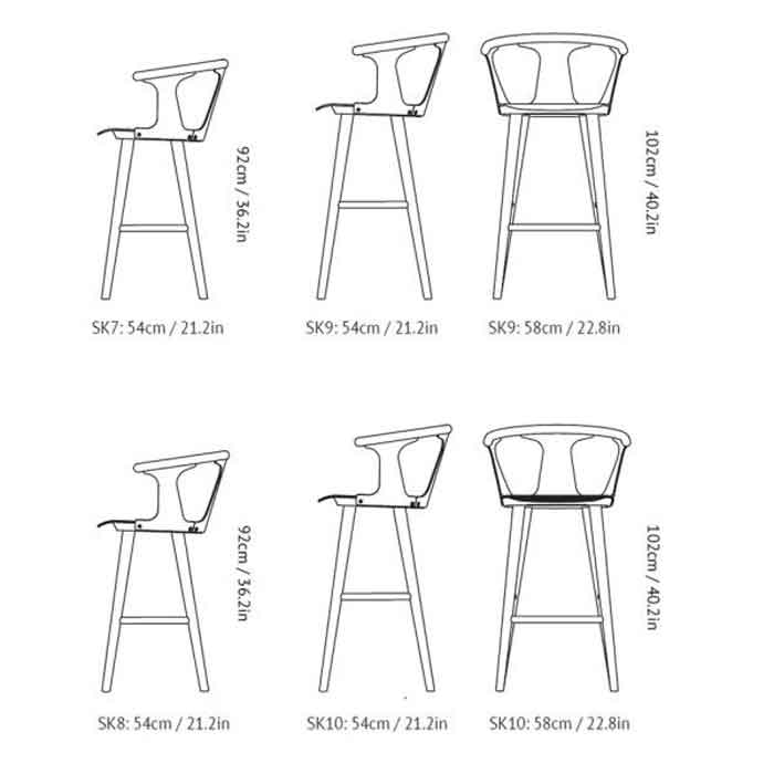 &tradition In Between SK7 Barkruk