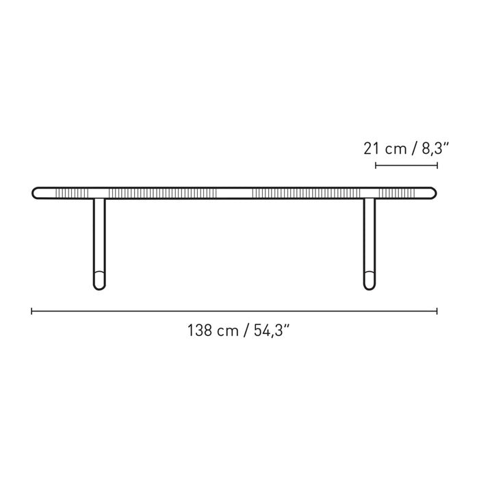 Carl Hansen &amp; Son BM0488 tafel bank