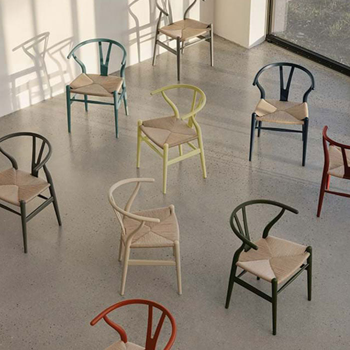 Carl Hansen & Son Wishbone Stoel CH24 Soft Edition April - By Ilse Crawford