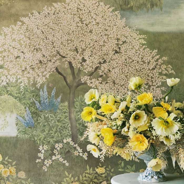 Cole and Son behang Idyll Honey Citrine 120/1004