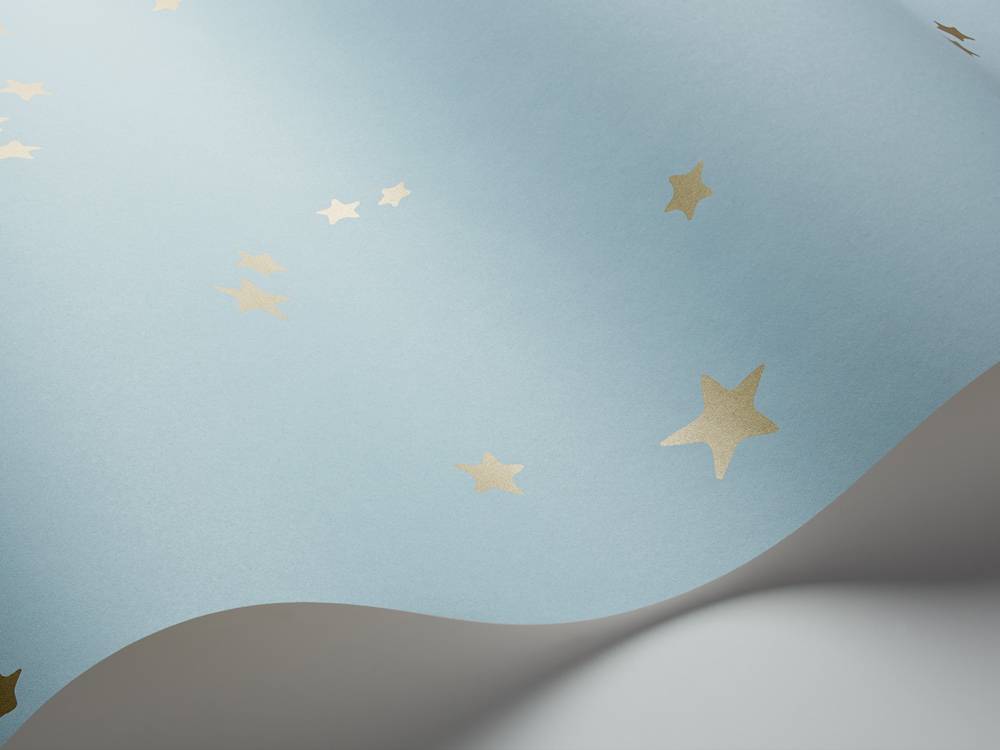 Cole and Son behang - Woods & stars powder blue - 103/11051
