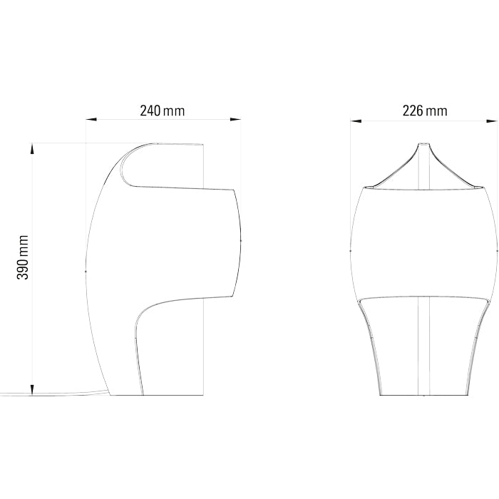 DCW éditions La Lampe B tafellamp