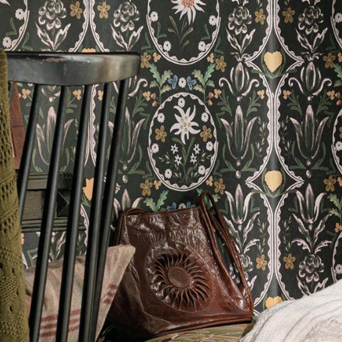 Mind the Gap behang Edelweiss Burgundy WP20694