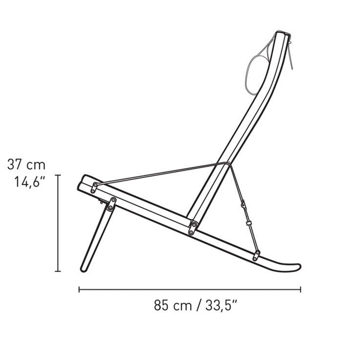 Carl Hansen &amp; Søn FK10 Plico lounge chair