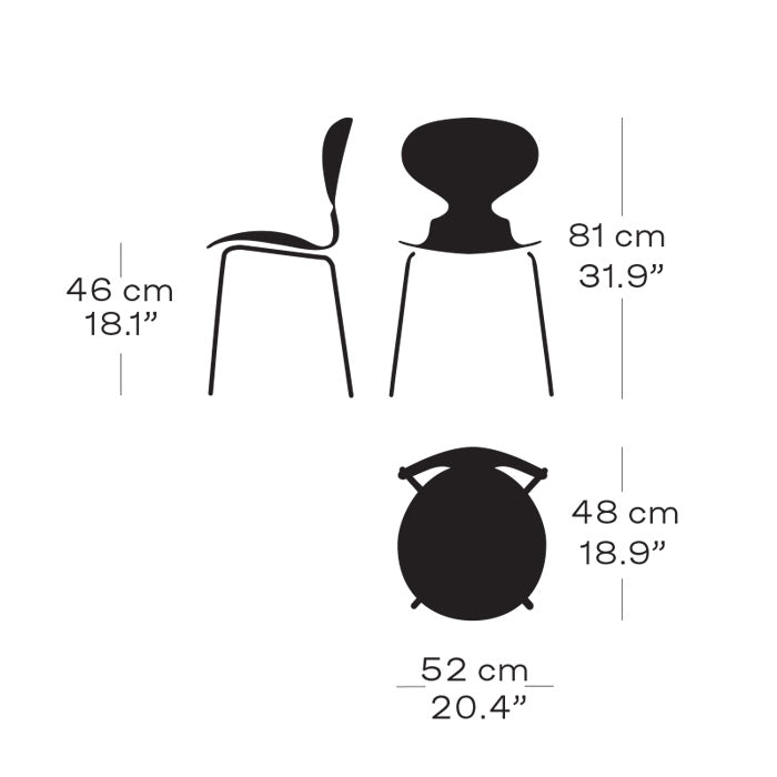 Fritz Hansen the Ant™ 3101 chair