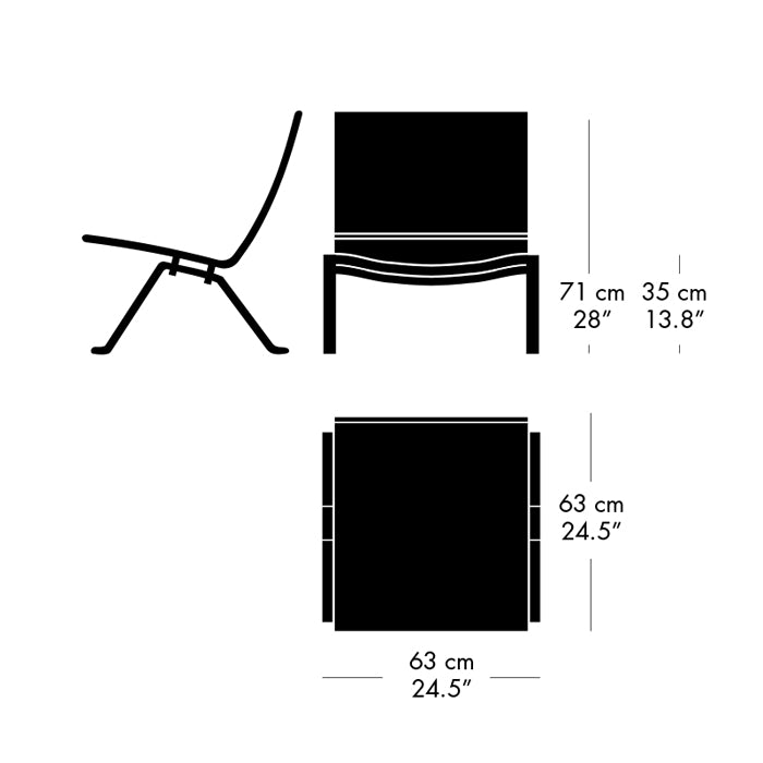 Fritz Hansen PK22 loungechair