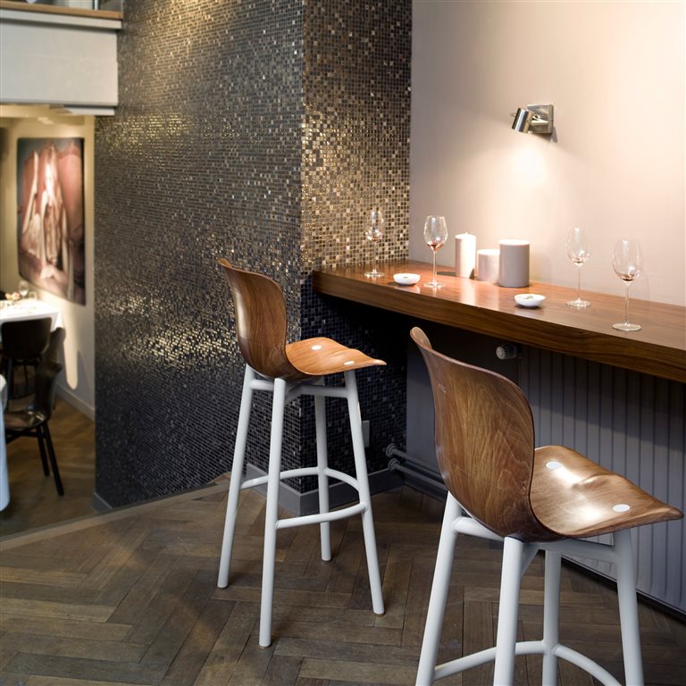 Functionals Barkruk Wendela wit