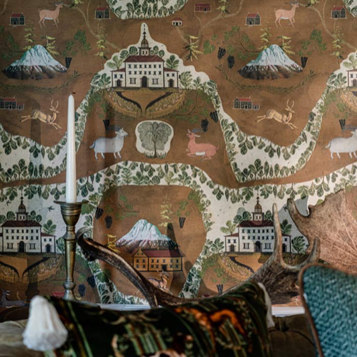 Mind the Gap behang Galtür of tyrol Taupe WP20688