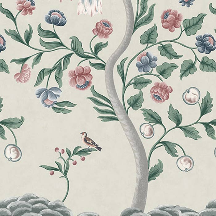 Little Greene behang Mandalay - Arbour