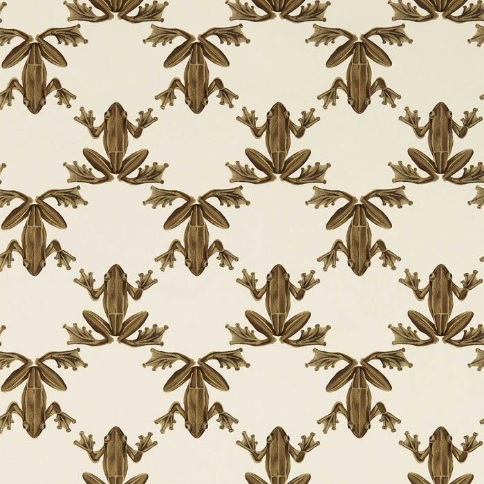 Harlequin behang wood frog Gold/Parchment 113013