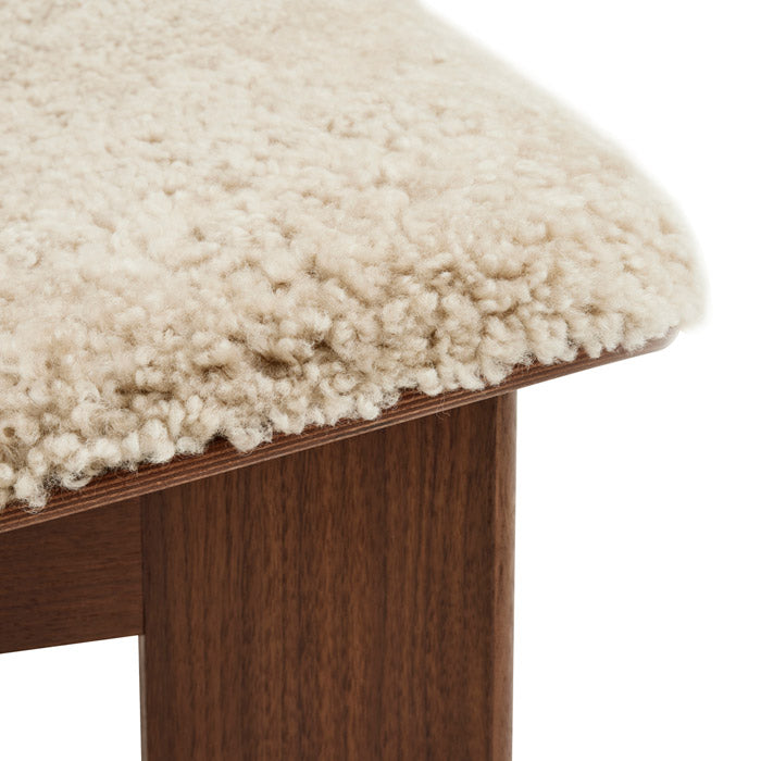 Hay Chisel lounge chair sheepskin