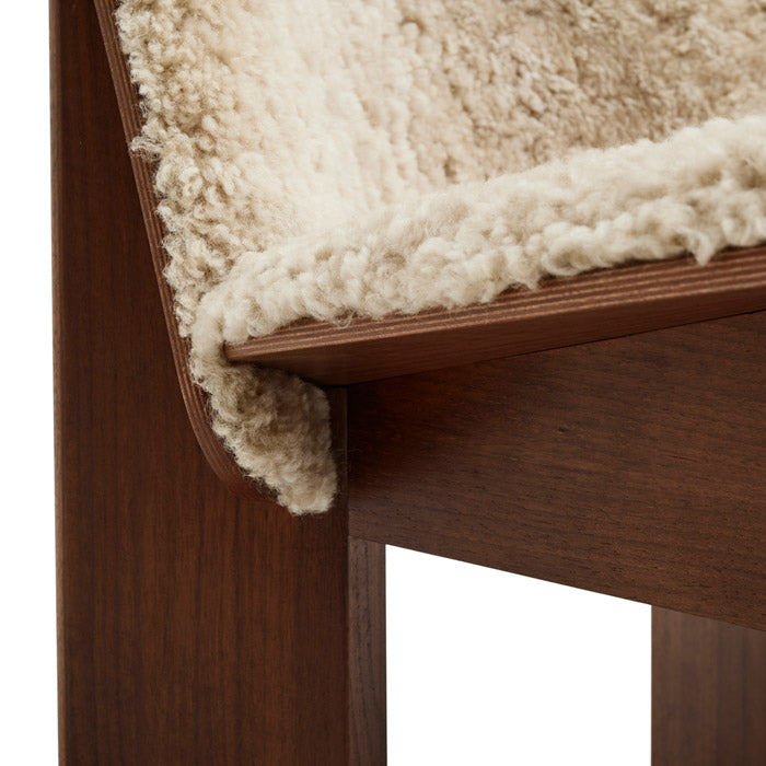 Hay Chisel lounge chair sheepskin