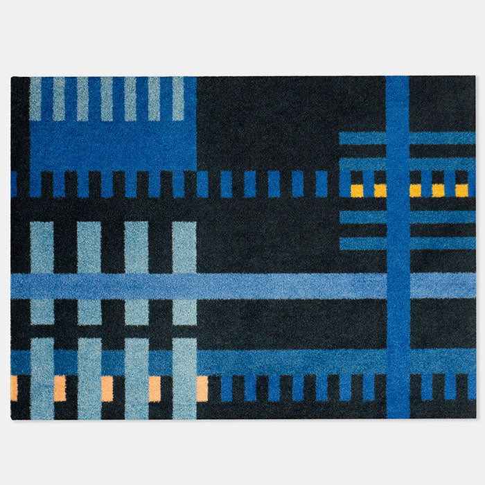 Heymat Loom Bauhaus Blue deurmat