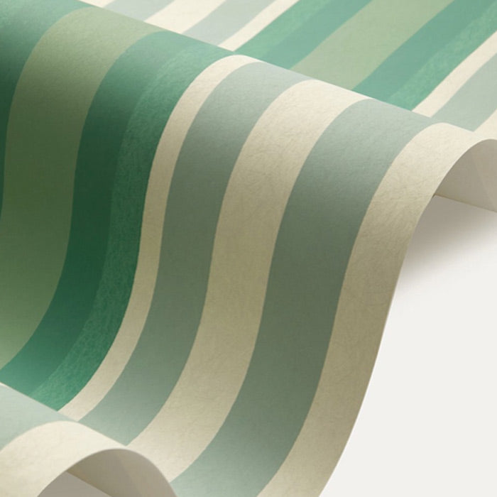 Liberty behang Obi Stripe Jade