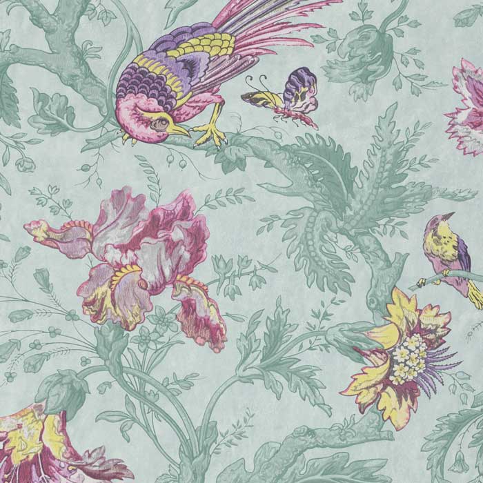 Little Greene behang Crowe Hall Lane punch