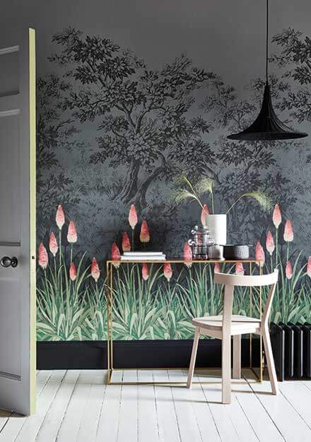 Little Greene Upper brook street Minuit