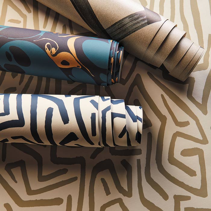 Harlequin behang Melodic Gold/Paper Lantern 112830