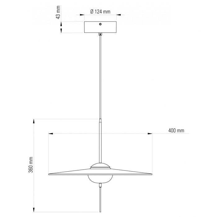 DCW édition Mono plafondlamp