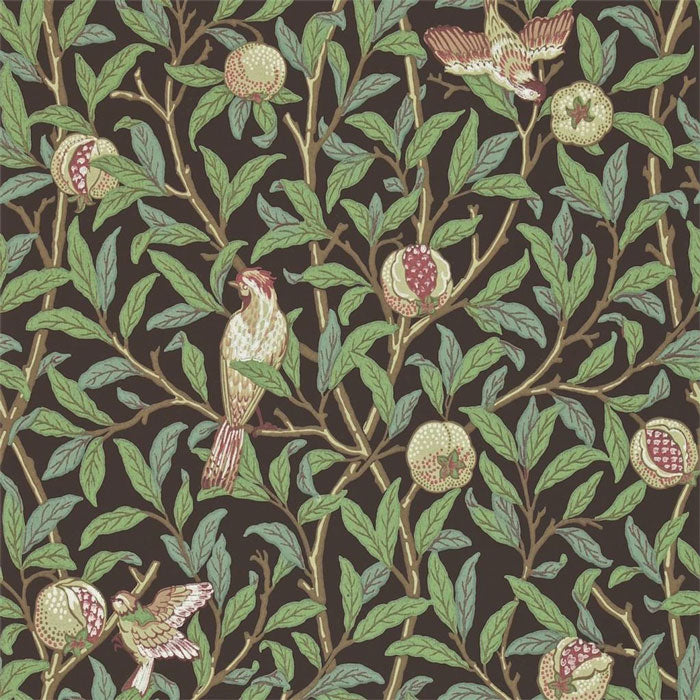 Morris and Co Bird Pomegranate 212539