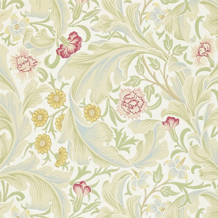 Morris and Co behang leicester marble rose