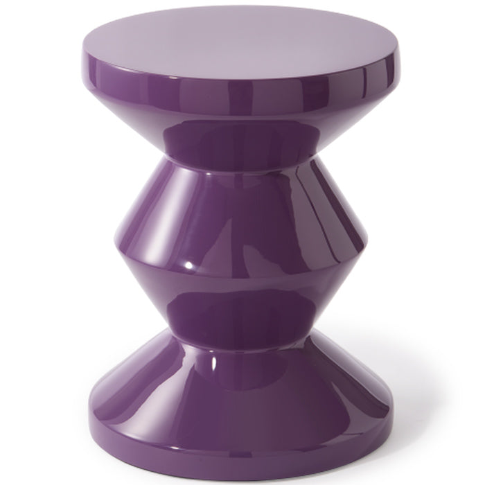 Pols Potten Zig Zag donker paars