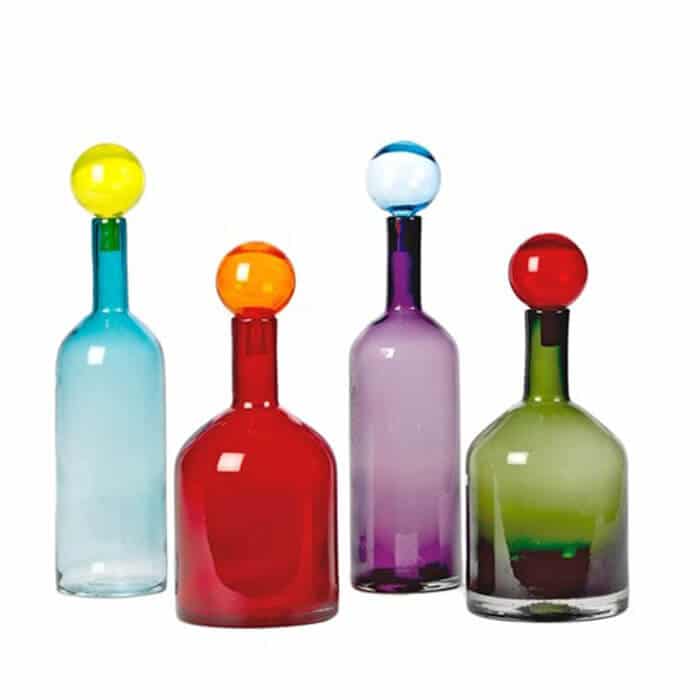 Pols Potten Bubbles &amp; Bottels multi colour set 4
