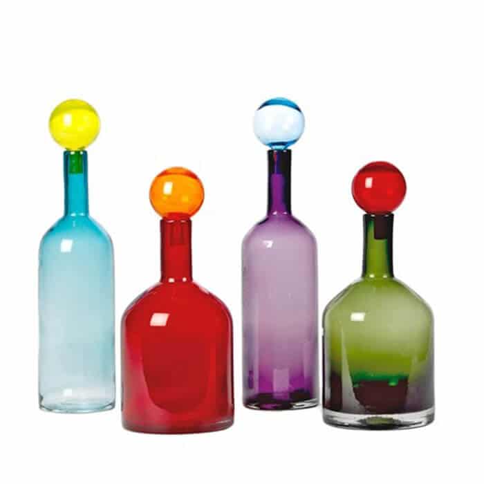 Pols Potten Bubbles & Bottels multi colour set 4