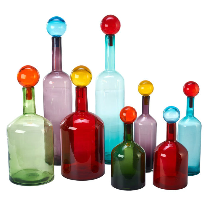 Pols Potten Bubbles & Bottles multi colour set 4