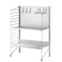 String Free standing shelf galvanized