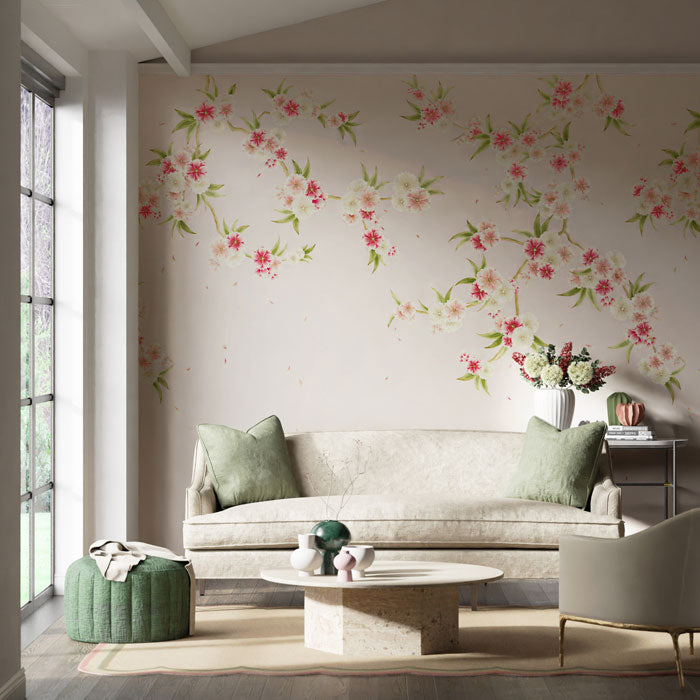 Harlequin behang Rosa Blush Pearl/ Peony/ Meadow 112887