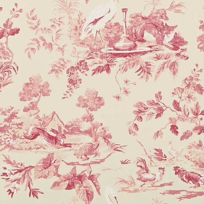 Sanderson Aesops Fables Pink DCAVAE101