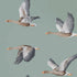 Sanderson Elysian Geese Blue clay 216610