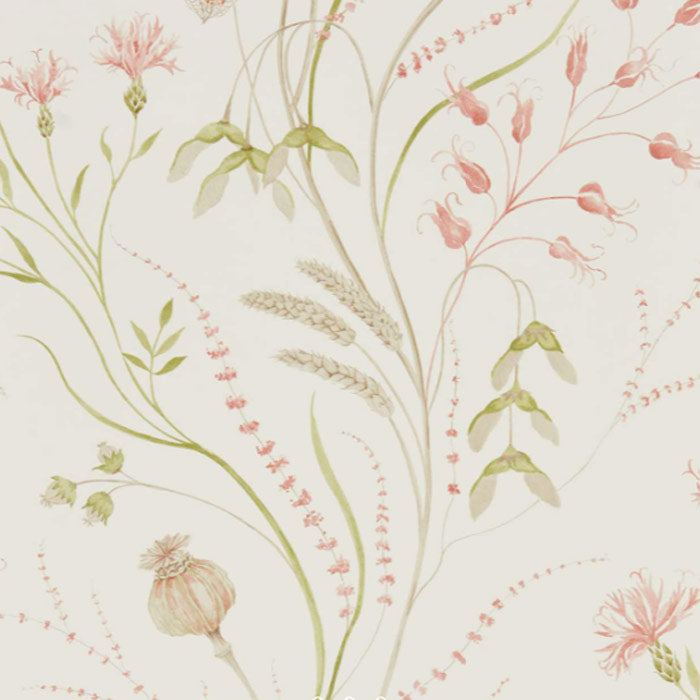 Sanderson Summer Harvest Claret/Olive 216495