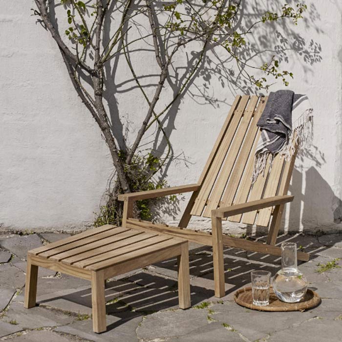 Skagerak by Fritz Hansen Between Lines Deck Chair