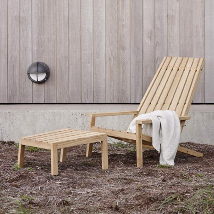 Skagerak by Fritz Hansen Between Lines Deck Chair