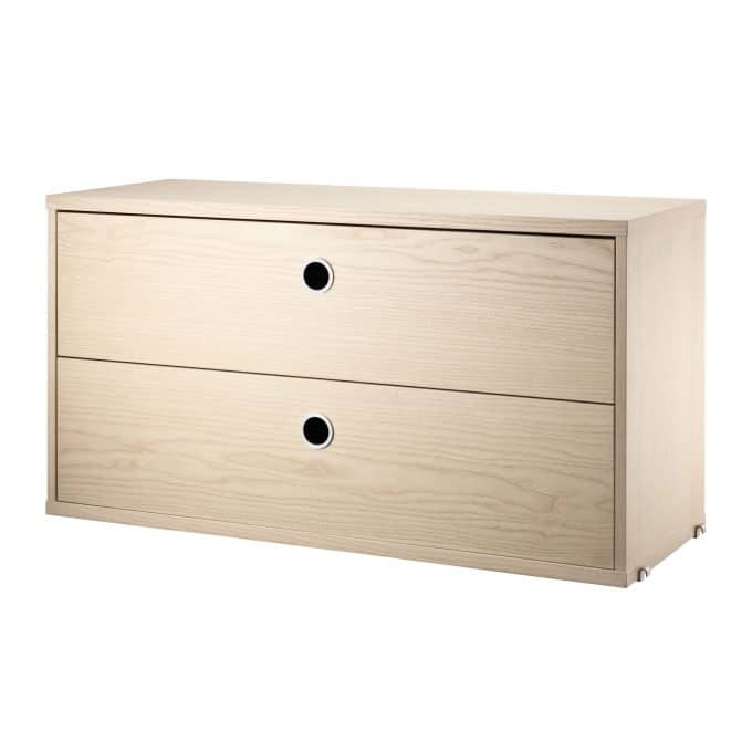 String Cabinet with two drawers