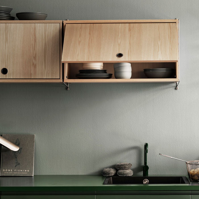 String Cabinet with flip door
