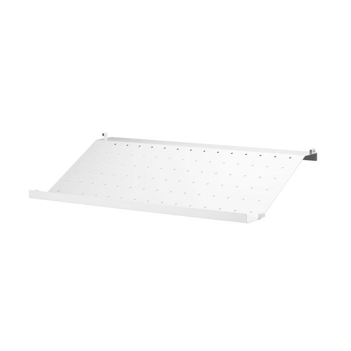 String metal shoe shelf