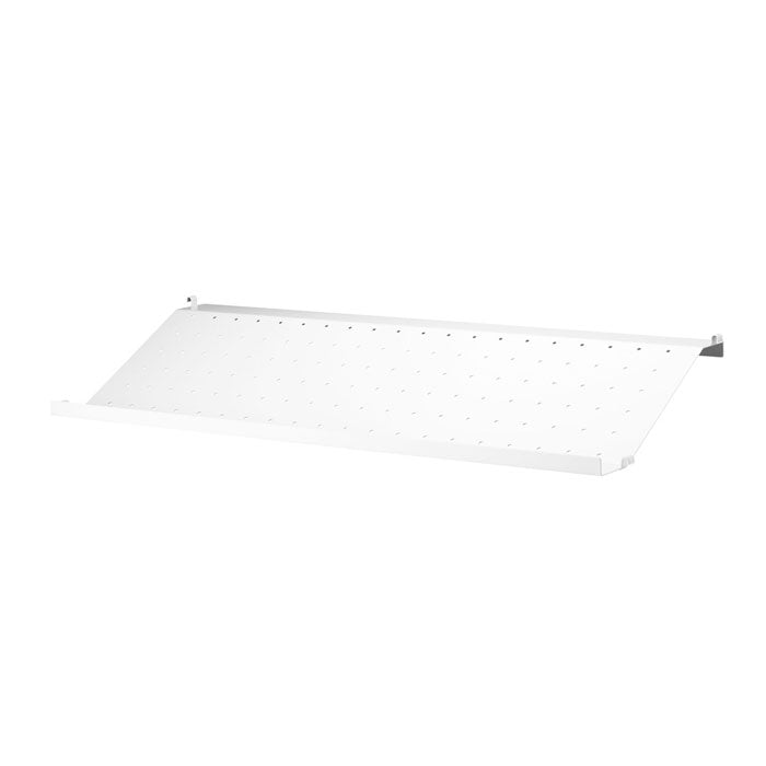 String metal shoe shelf
