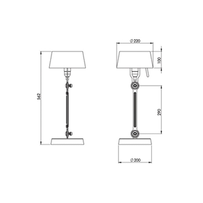 Tonone Bolt table lamp small