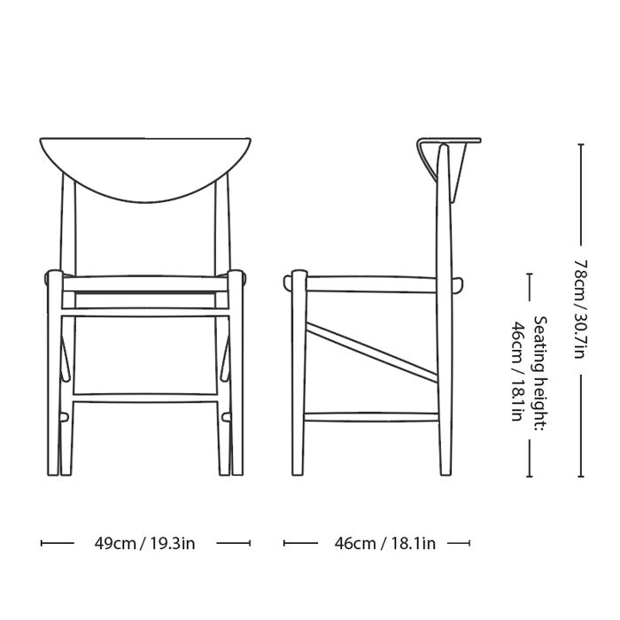 &tradition Drawn HM3 Stoel