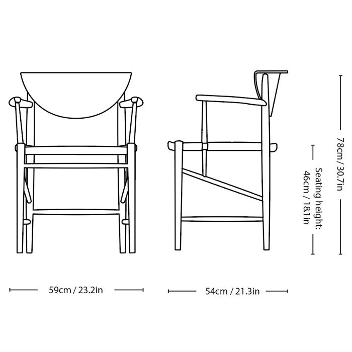 &tradition Drawn HM4 Stoel
