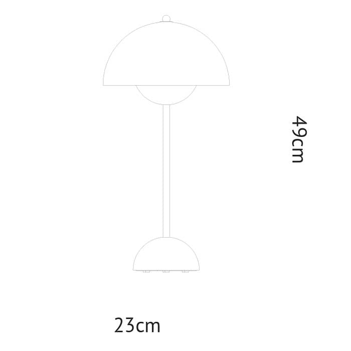 &tradition Flowerpot VP3 Tafellamp