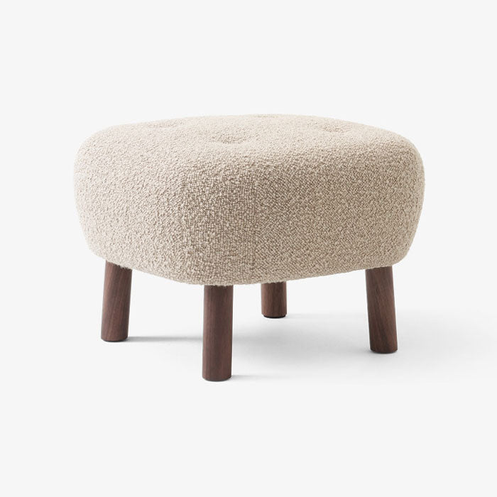 &amp;tradition Little Petra Pouf ATD1 Karakorum walnoot